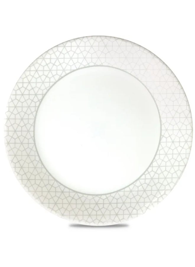 Corelle Knox 12-Piece Dinnerware Set, Vitrelle Glass, Chips & Crack Resistant, Lightweight & Stackable, Dishwasher & Microwave Safe, Service for 4, Includes 4 Dinner Plates, 4 Side Plates & 4 Bowls - Image 2